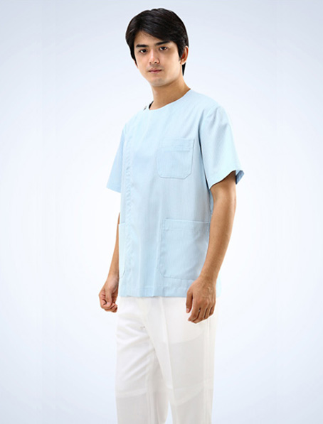 定做水兰色洗手衣,手术洗手衣品牌厂家