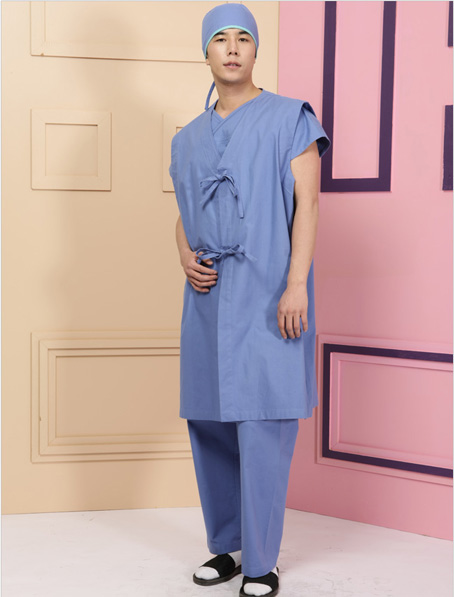 订做靠兰手术袍,短袖手术袍定制厂家