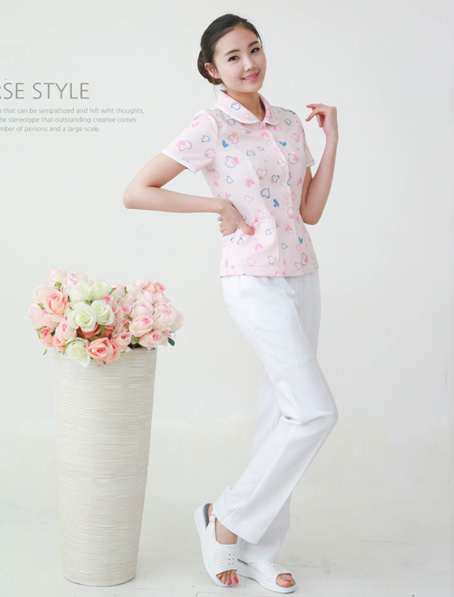 河南定做2015新款韩式护士服,定做分体护工服装批发