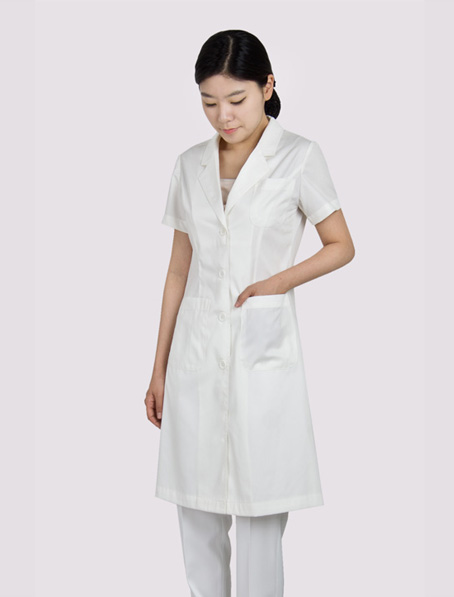 济南订制短袖医院工作服,定做短袖医生大褂制服