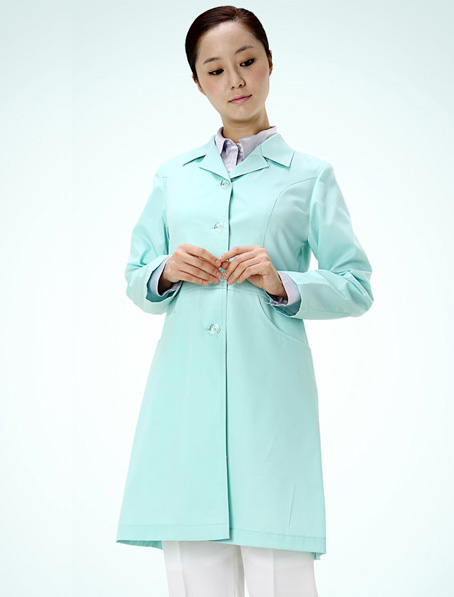 青海订制医院工作服,定做中医医生长袖工作服公司